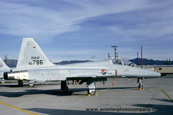 South Korean Air Force Northrop F-5F 80-786 (1980)