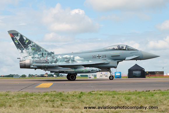 German Air Force TLG74 Eurofighter EF-2000 30+29 at RIAT Fairford (2016)