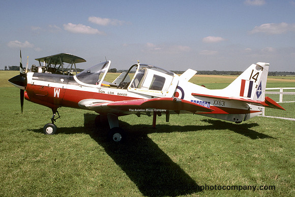 RAF Northumbrian UAS SAL Bulldog T.1 XX631/W (1988)