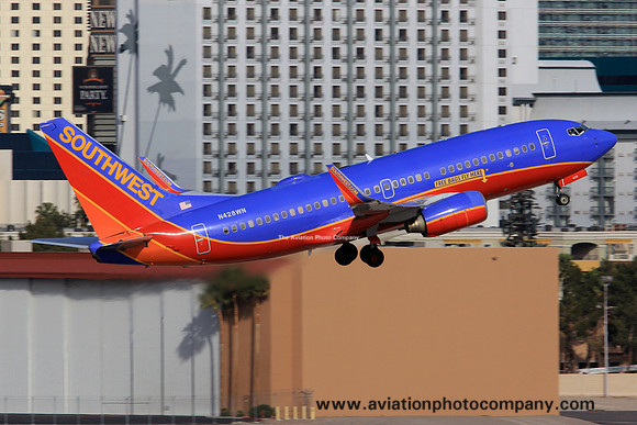 Southwest Airlines Boeing 737-700 N428WN at Las Vegas IAP (2014)