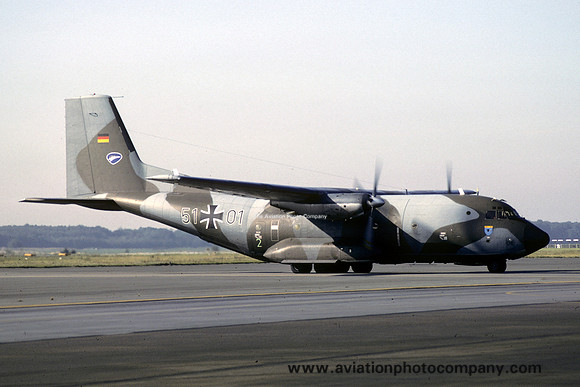 German Air Force LTG62 Transall C-160D 51+01 (1983)