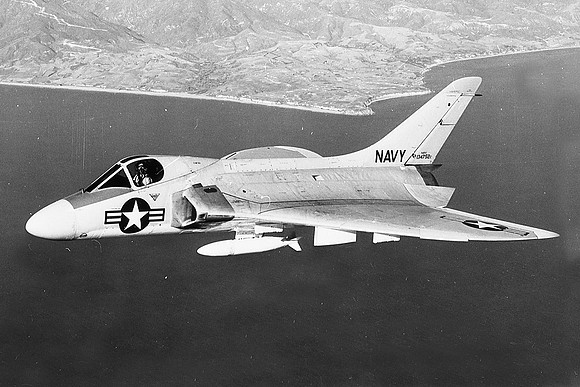 US Navy Douglas F-6A Skyray 134752 Air to Air