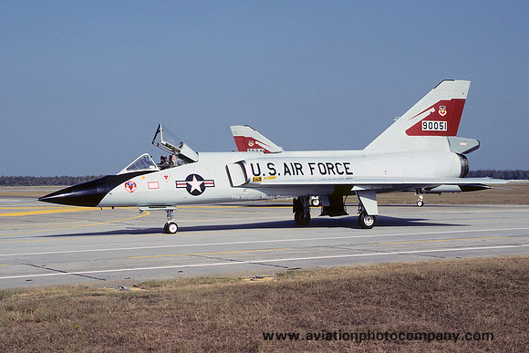 USAF 84 FIS Convair F-106A Delta Dart 59-051 (1984)