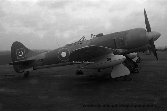 Pakistani Air Force Hawker Tempest II A138 (1949)