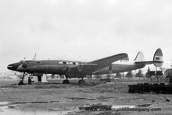 Lockheed L-1049G Constellation at Tachikawa (1970)