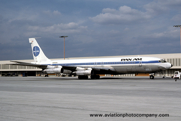 Pan American Boeing 707-300B N885PA at Atlanta IAP (1978)