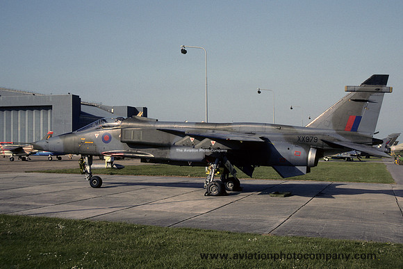 A&AEE Sepecat Jaguar GR.1 XX979 at IAT Boscombe Down (1992)