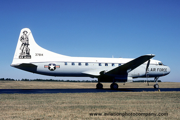 USAF New Mexico ANG Convair C-131D 53-7814 (1978)