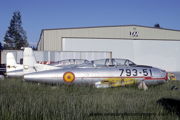 Spanish Air Force HA-200 Saeta E.14A-29/793-51 (1989)