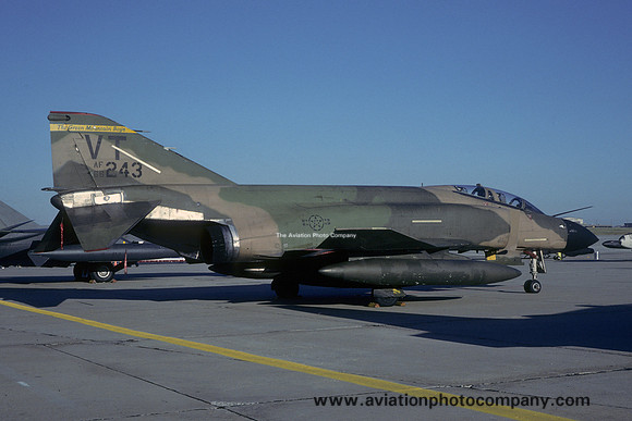 USAF Vermont ANG 134 TFS McDonnell F-4D Phantom 66-0243/VT (1984)