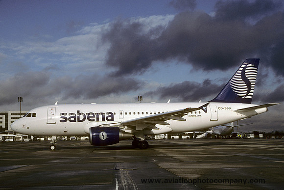 Sabena Airbus A319-100 OO-SSD (1999)