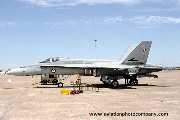 RAAF 77 Squadron McDonnell Douglas F/A-18A A21-4 (1987)