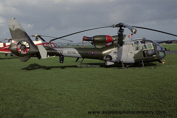 Royal Marines 3 CBAS Westland Gazelle AH.1 ZA776/F (1992)