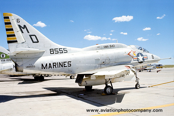 USMC VMA-543 Douglas A-4L Skyhawk 148555/MD-6 (1973)