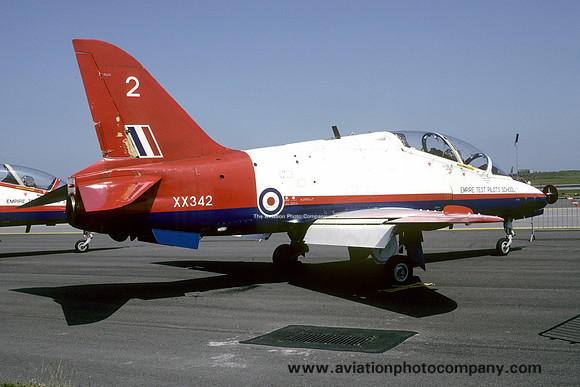 ETPS Hawker Siddeley Hawk T.1 XX342 at IAT Boscombe Down (1992)