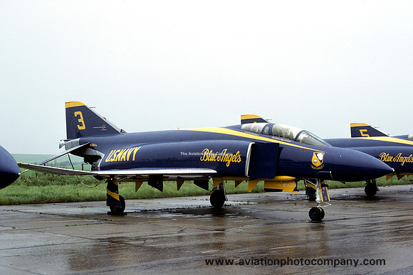 US Navy Blue Angels McDonnell F-4J Phantom 153084/3 (1973)