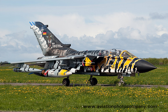 German Air Force JBG32 Panavia Tornado ECR 46+33 at NATO Tiger Meet 2012 Orland