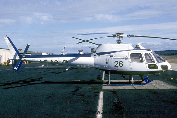 Royal Australian Navy Aerospatiale AS.350 Squirrel N22-016 (1984)