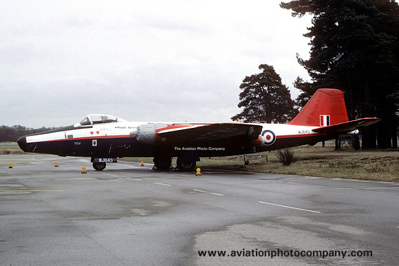 RAE English Electric Canberrra B.2 WJ643 (1980)
