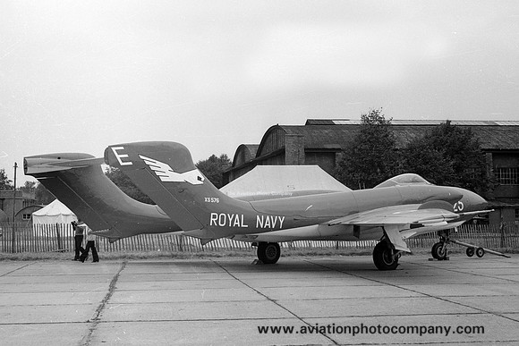 Royal Navy 899 Squadron De Havilland Sea Vixen FAW.2 XS576/E125 (1973)