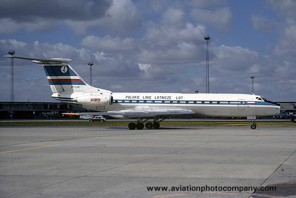 LOT Tupolev Tu-134 SP-LGE (1976)