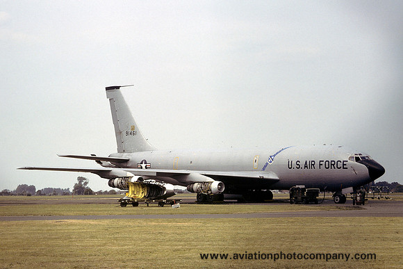 USAF 93 BW Boeing KC-135A Stratotanker 59-1461 at RAF Mildenhall (1979)