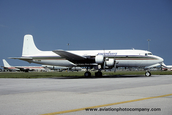 Sincereways Douglas DC-6 5Y-BMM at Opa Locka (1997)