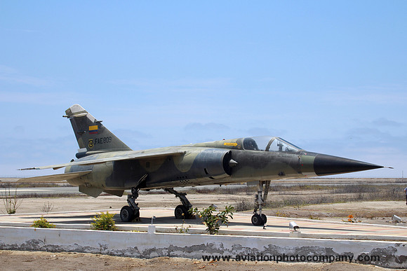 Ecuadorian Air Force Dassault Mirage F1JA FAE809 preserved at Salinas (2014)