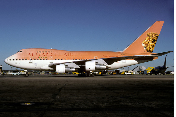 Alliance Air Boeing 747SP ZS-SPA (1998)