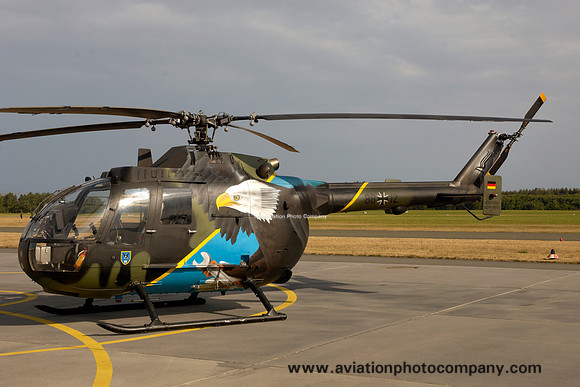 German Army KHR26 MBB Bo105P 88+12 at Roth AB Open Day (2013)