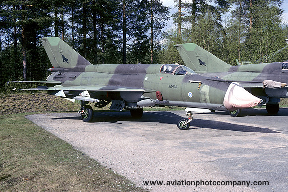 Finnish Air Force Mikoyan MiG-21bis MG-138 at Tikkakoski (2005)