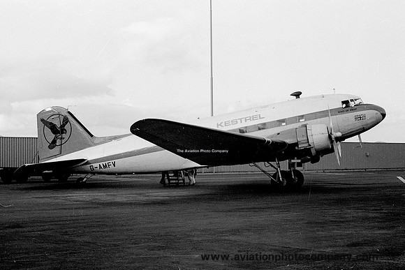 Kestrel Douglas C-47 Dakota G-AMFV (1972)