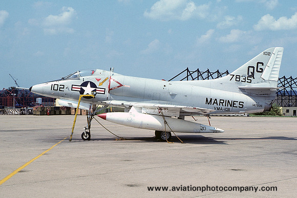 USMC VMA-131 Douglas A-4C 147835/QG-102 (1975)