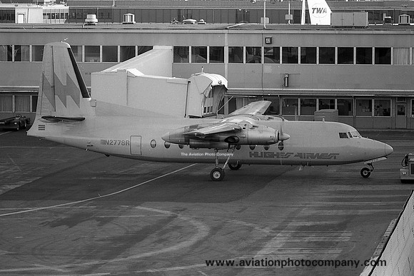 Hughes Airwest Fairchild F-27 N2776R (1967)