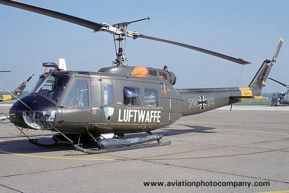 West German Air Force HTG64 Bell UH-1D 70+75 (1979)