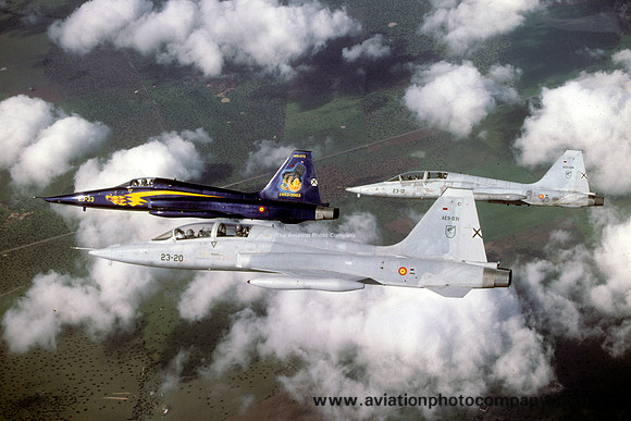 Spanish Air Force Ala 23 Northrop F-5 Formation (2003)