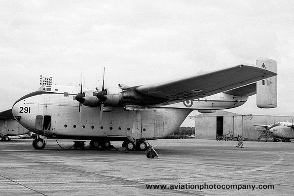 RAF 34 Squadron Blackburn Beverley C.1 XB291 (1966)