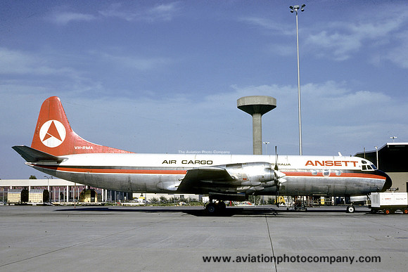 Ansett Air Cargo Lockheed Electra VH-RMA (1981)