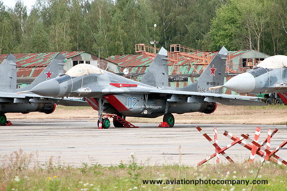 Russian Air Force Mikoyan MiG-29 RF-92178/02 blue at Chakalovsky (2012)