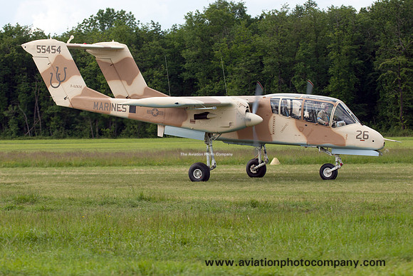 North American OV-10B Bronco F-AZKM at La Ferte Alais (2015)
