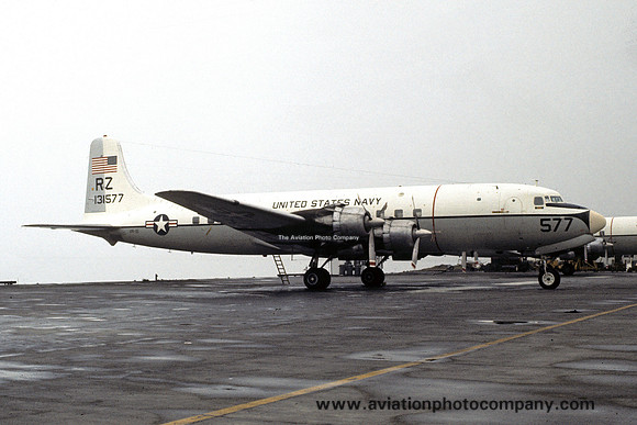 US Navy VR-21 Douglas C-118B Liftmaster 131577/RZ (1972)