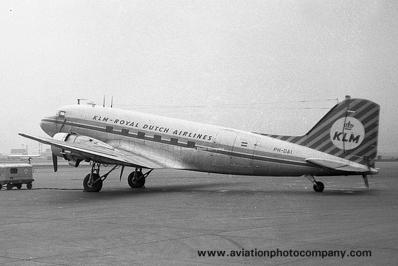 KLM Douglas C-47 Dakota PH-DAI (1962)