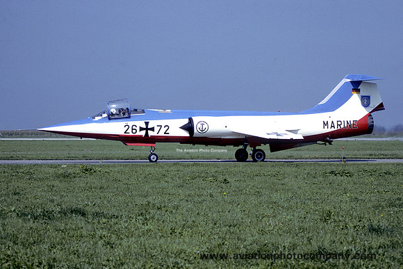 German Navy MFG2 Lockheed F-104G Starfighter 26+72 (1986)