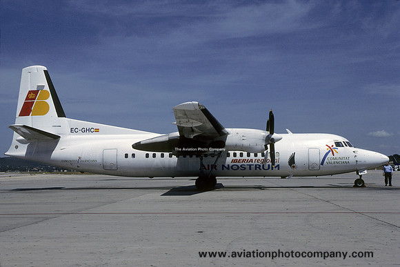 Iberia Regional/Air Nostrum Fokker F-50 EC-GHC (1999)