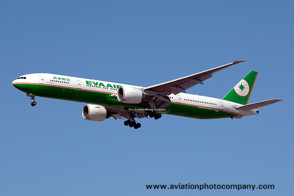 Eva Air Boeing 777-300ER B-16711 at Los Angeles IAP (2012)