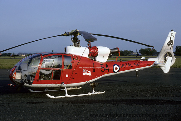 Royal Navy 705 Squadron Westland Gazelle HT.2 XW864/CU54 (1992)