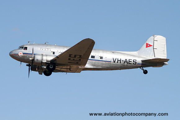 Trans Australian Airlines Douglas C-47 Dakota VH-AES at the Avalon Airshow (2013)