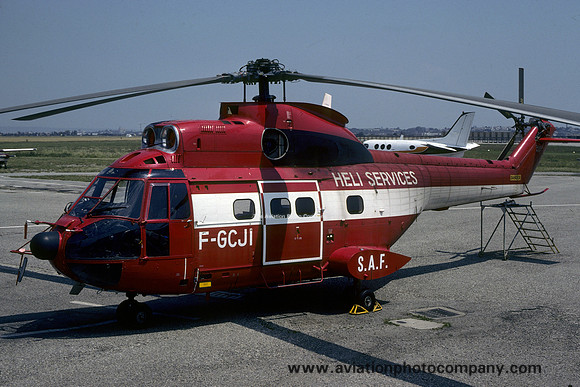 Heli Services Aerospatiale SA.330 Puma F-GCJI (1981)