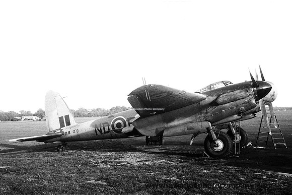 Belgian Air Force De Havilland Mosquito NF.30 MB-20 (1950)