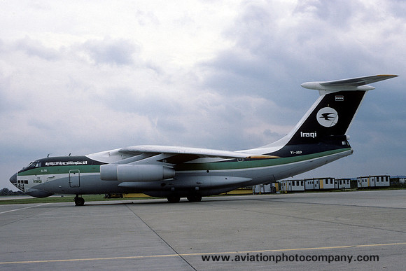Iraqi Airways Ilyushin Il-76M YI-AIP (1981)